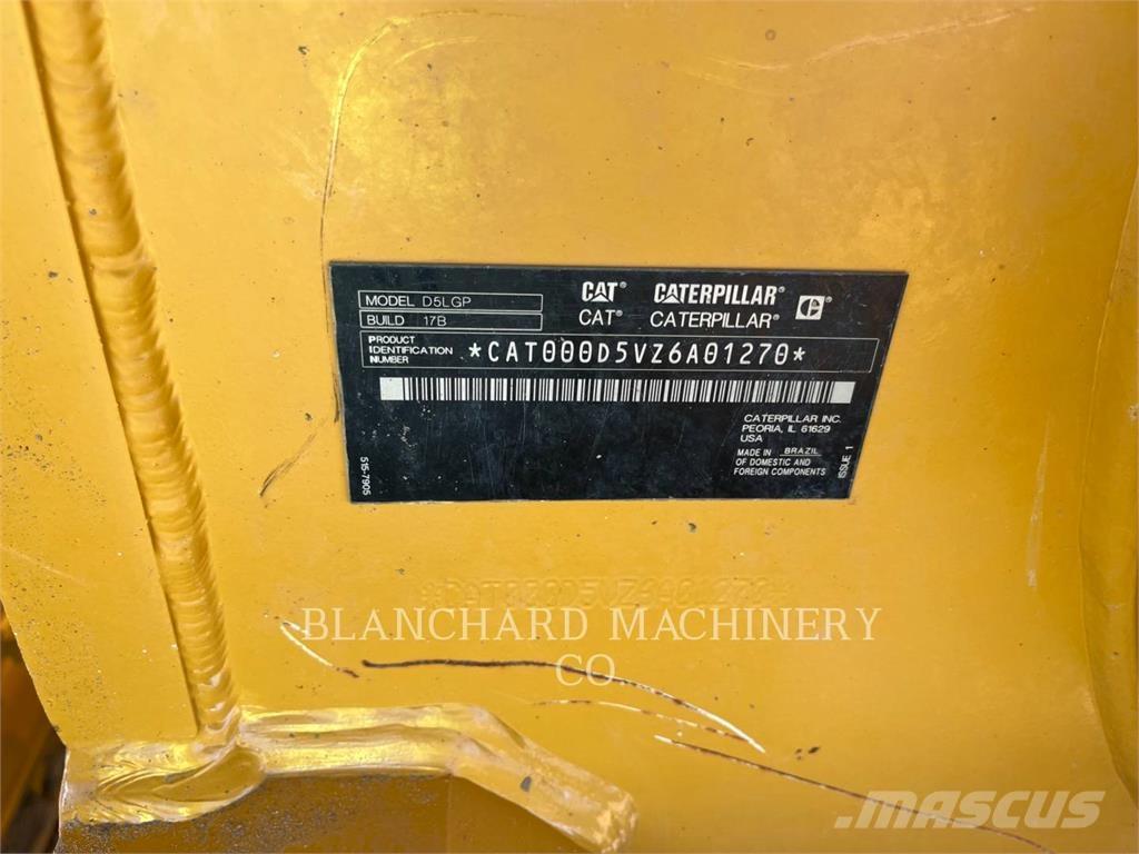 CAT D5 LGP Crawler dozers