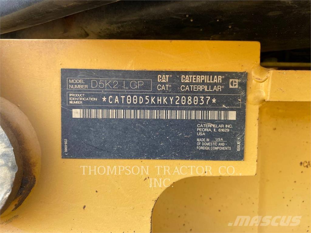 CAT D5K2 LGP Vikšriniai buldozeriai
