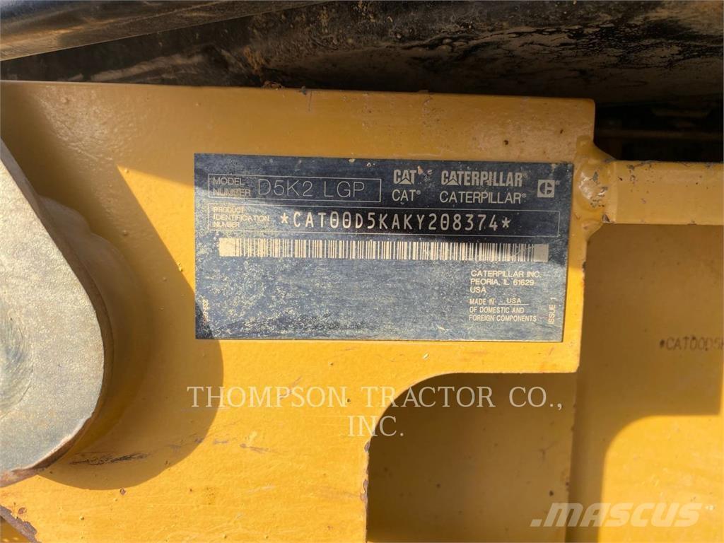 CAT D5K2 LGP Vikšriniai buldozeriai