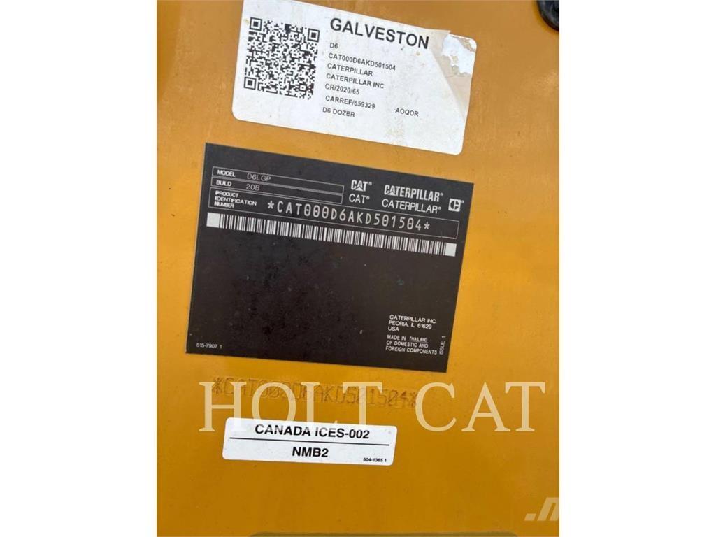 CAT D6 LGPVP3 Vikšriniai buldozeriai