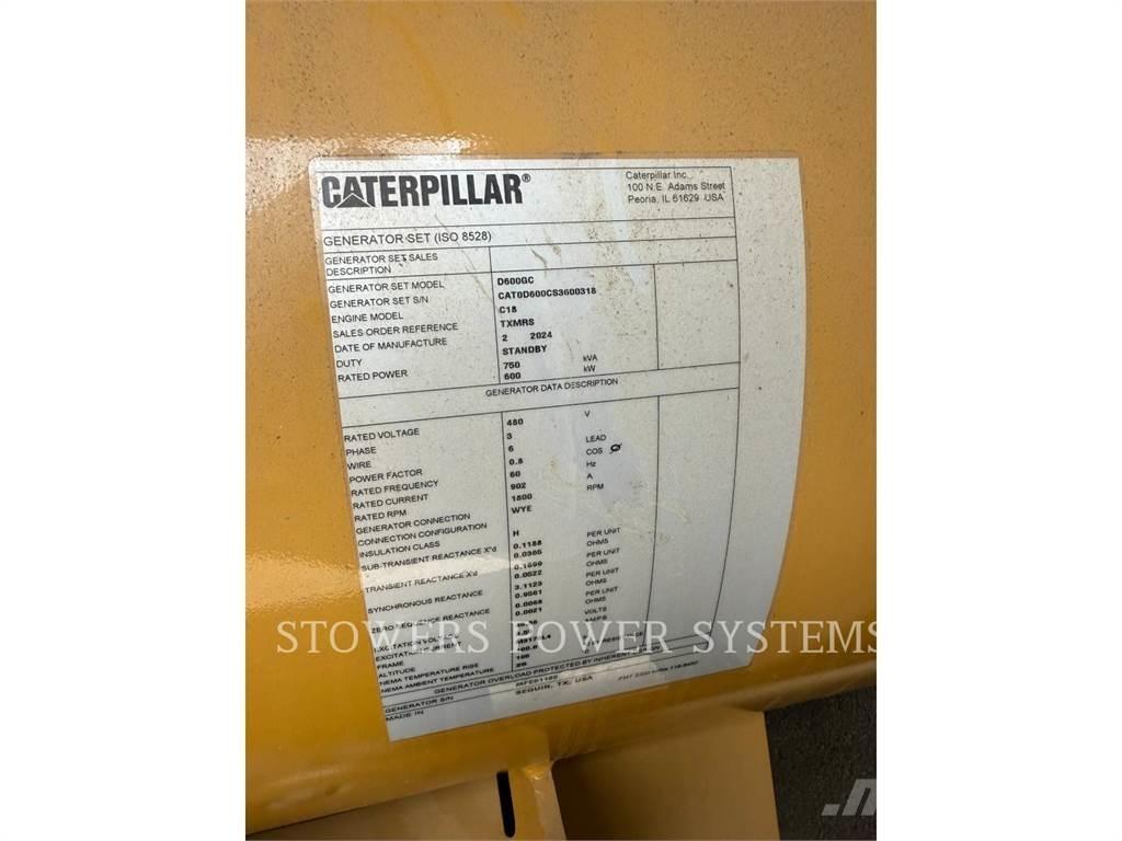 CAT D600GC Dyzeliniai generatoriai