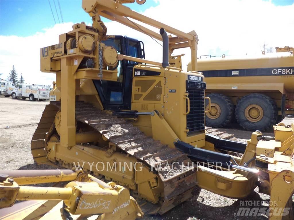 CAT D6N LGP vamzdžių klotuvų buldozeriai