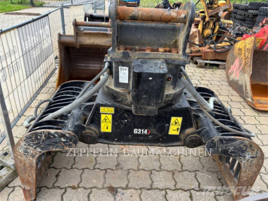 CAT G314-D Griebtuvai