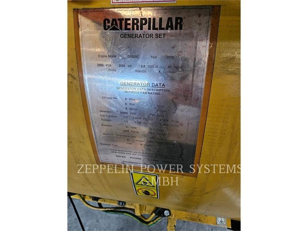 CAT G3520 Dyzeliniai generatoriai