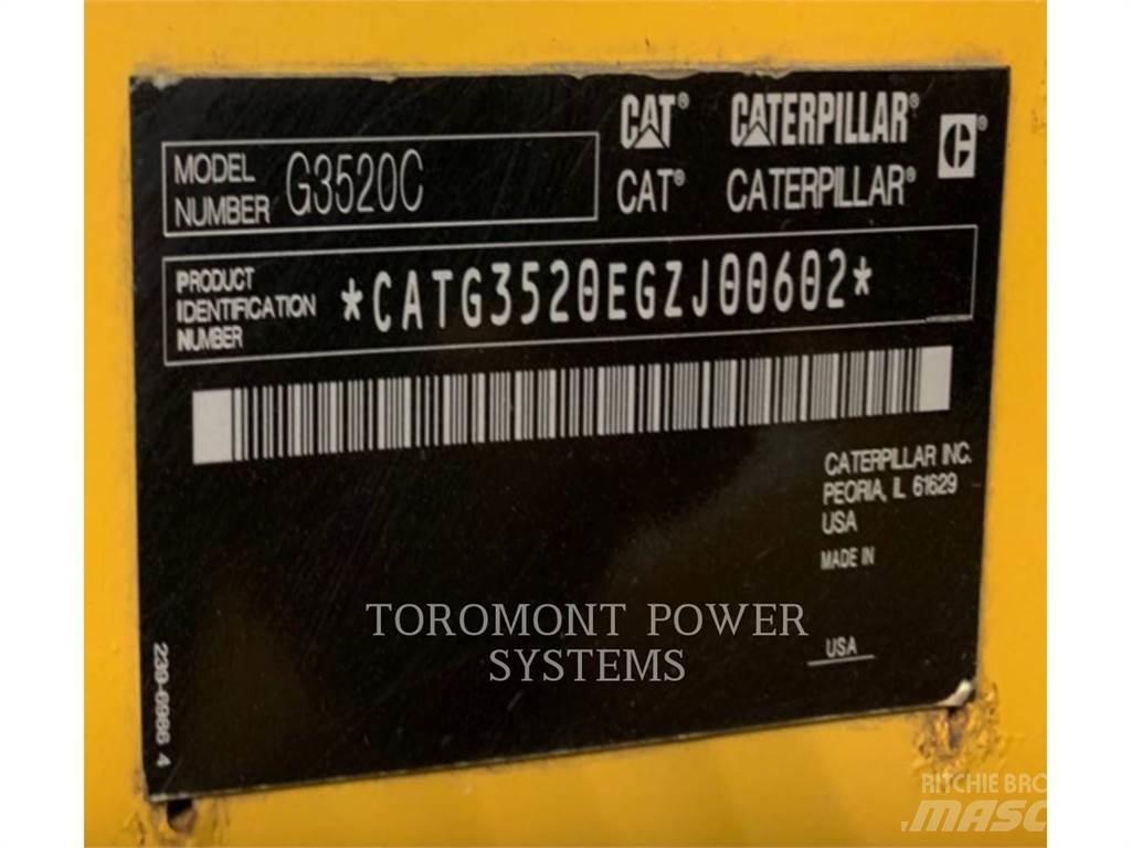 CAT G3520C Dyzeliniai generatoriai