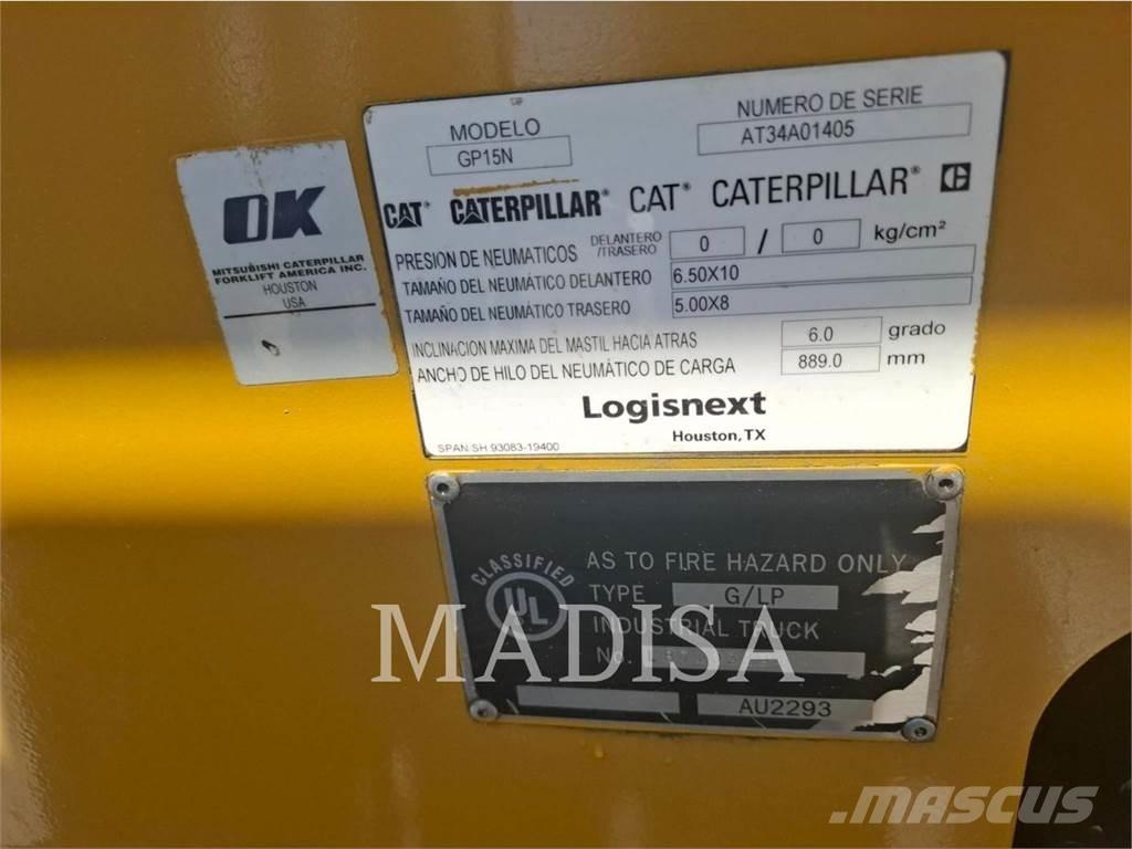 CAT GP15N5 Šakiniai krautuvai - Kita