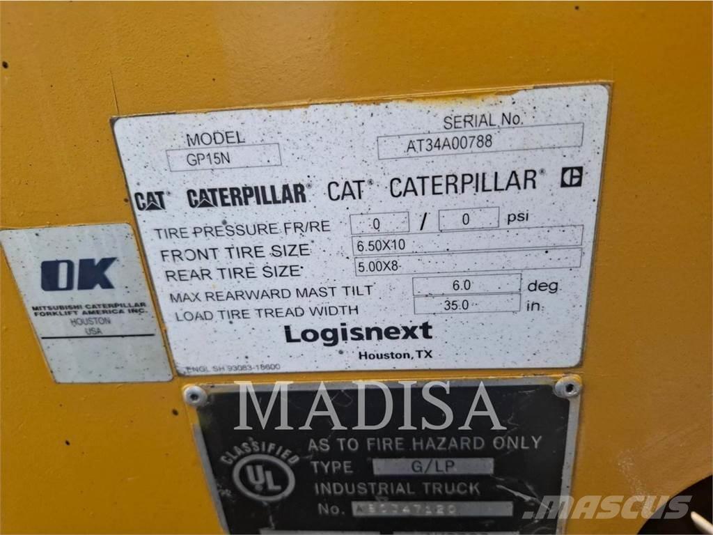 CAT GP15N5 Šakiniai krautuvai - Kita