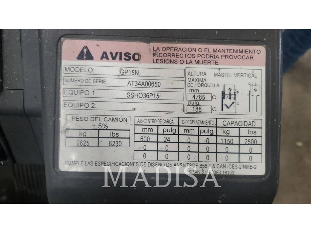 CAT GP15N5-LE LPG (dujiniai) krautuvai