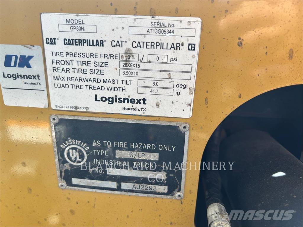 CAT GP30N Šakiniai krautuvai - Kita