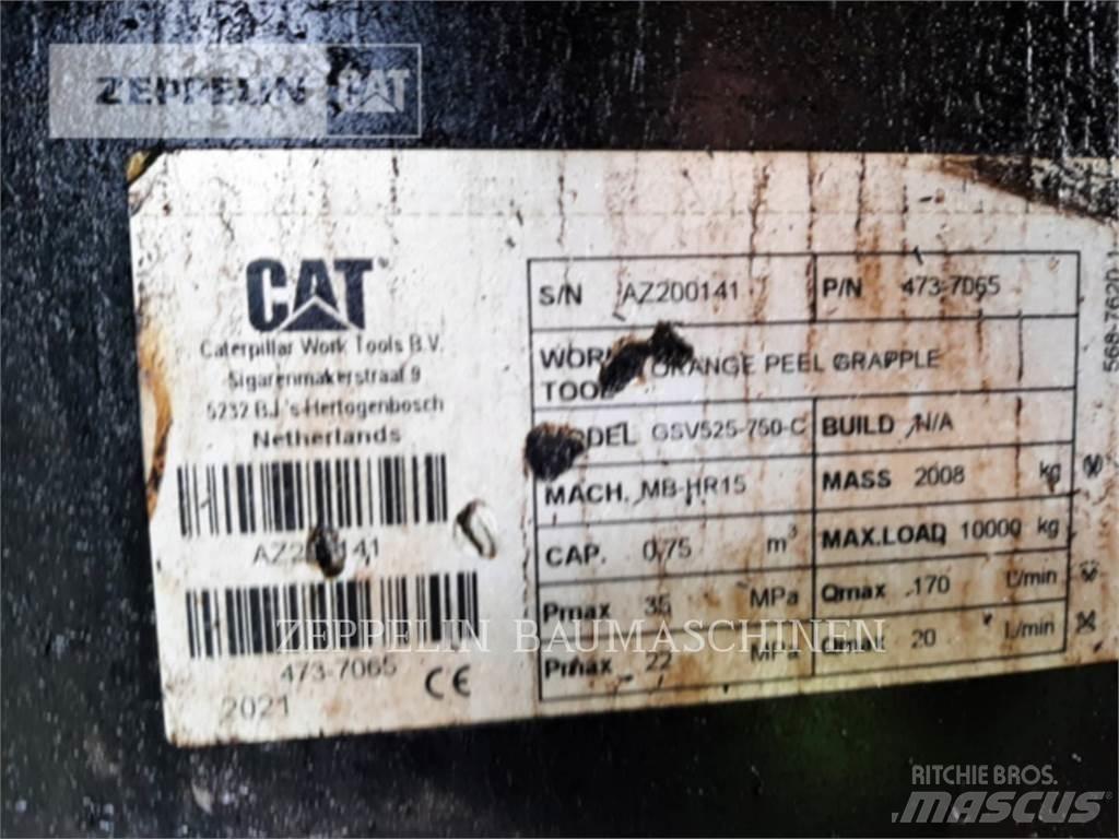 CAT GSV525 MEHRSCHALEN Griebtuvai