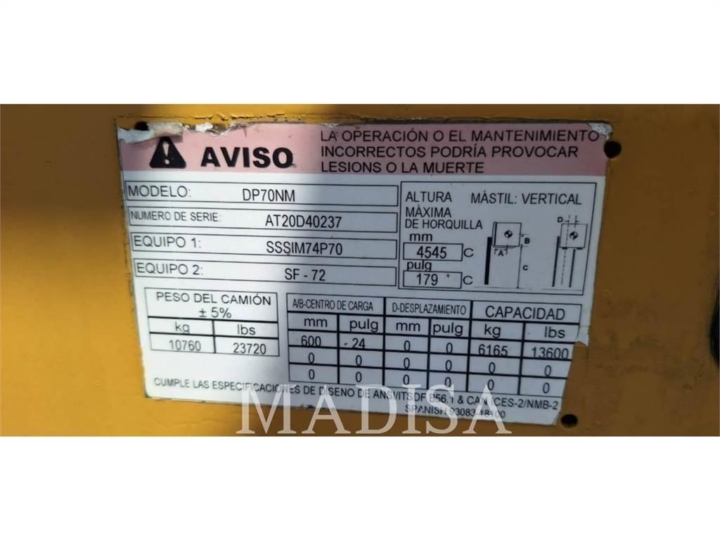 CAT LIFT TRUCKS DP70NM Šakiniai krautuvai - Kita