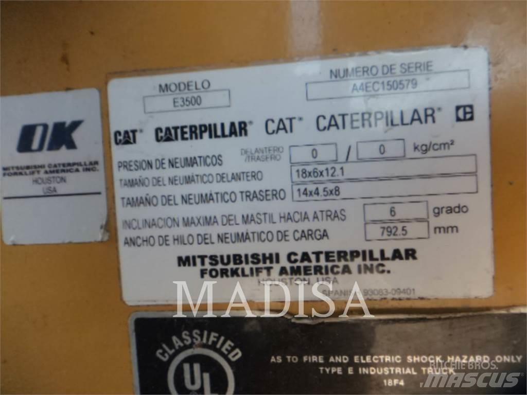 CAT LIFT TRUCKS E3500-AC Šakiniai krautuvai - Kita