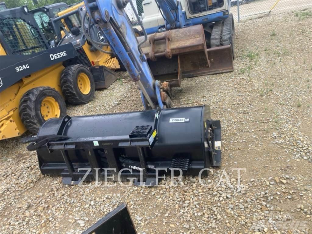 CAT LT118 Varomosios akėčios ir žemės frezos
