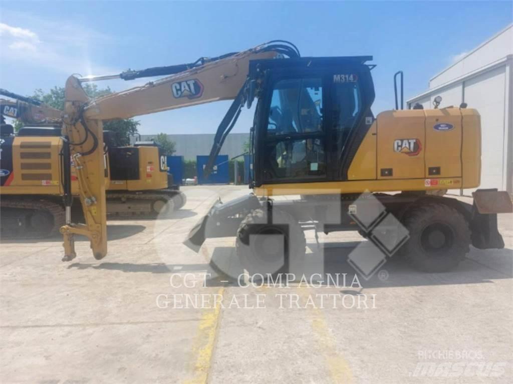 CAT M314 Ratiniai ekskavatoriai