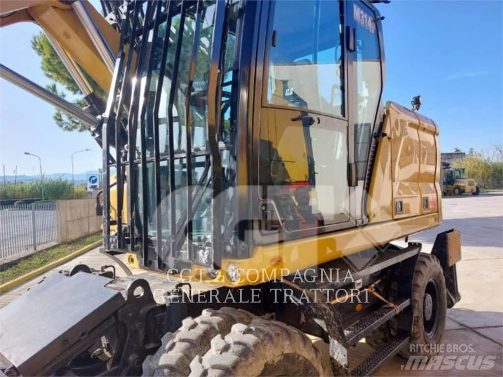CAT M314 Ratiniai ekskavatoriai