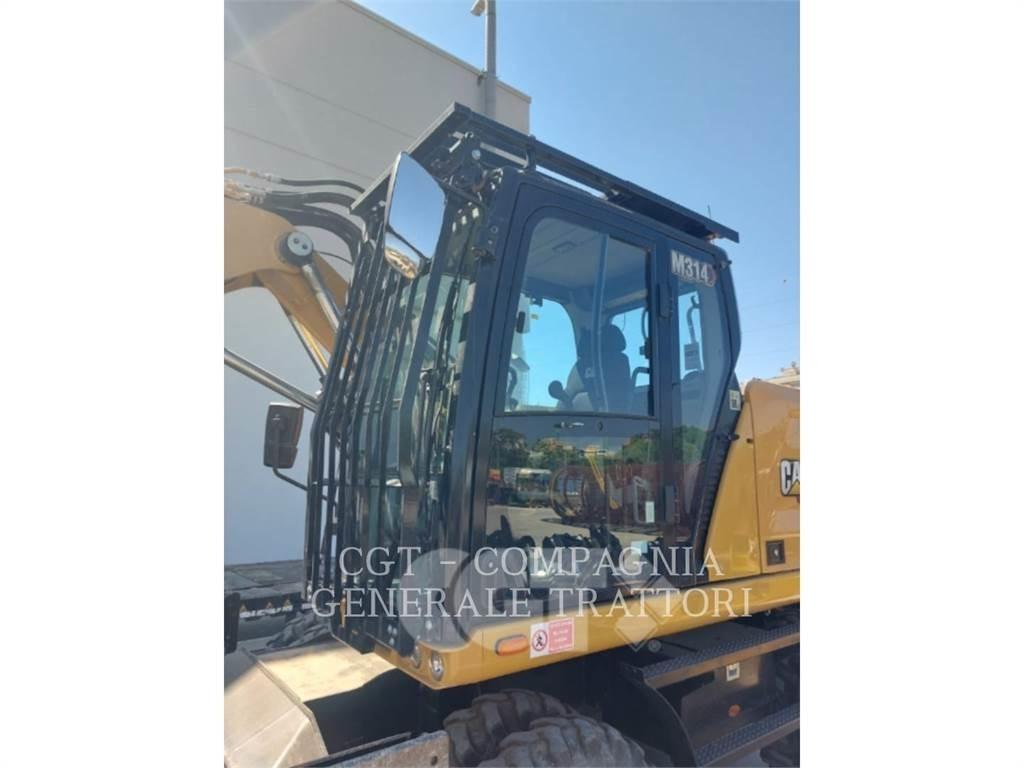 CAT M314 Ratiniai ekskavatoriai