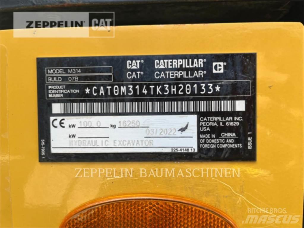 CAT M314-07A Ratiniai ekskavatoriai