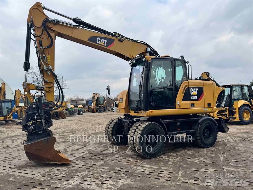 CAT M314F Ratiniai ekskavatoriai