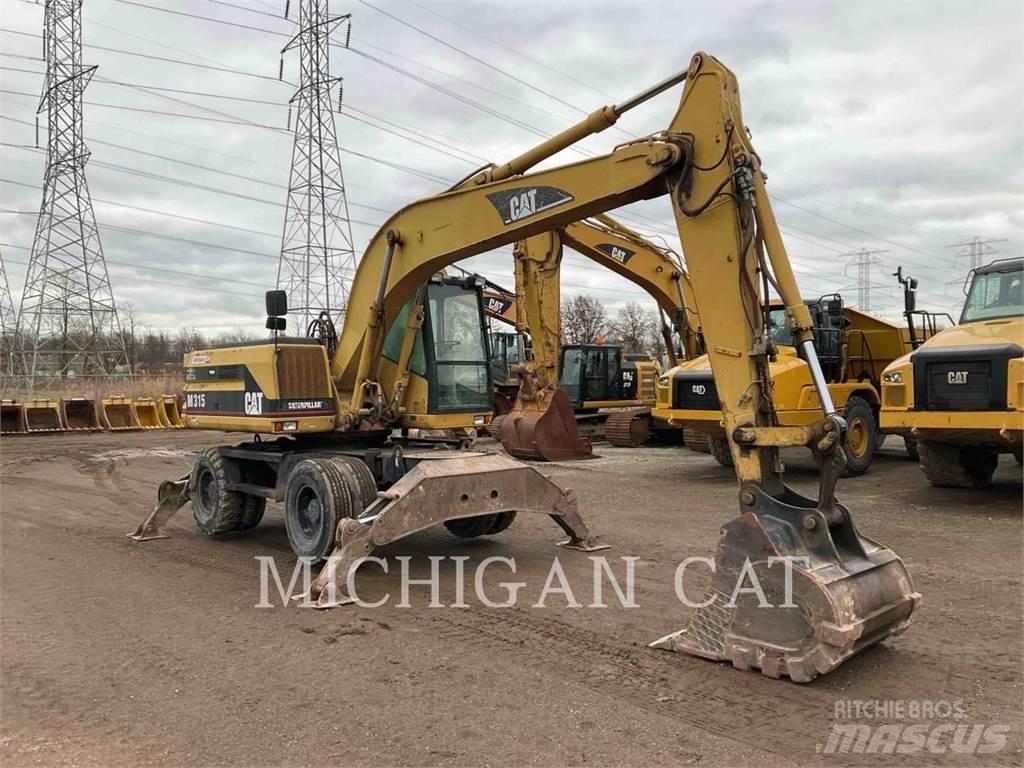 CAT M315 Ratiniai ekskavatoriai