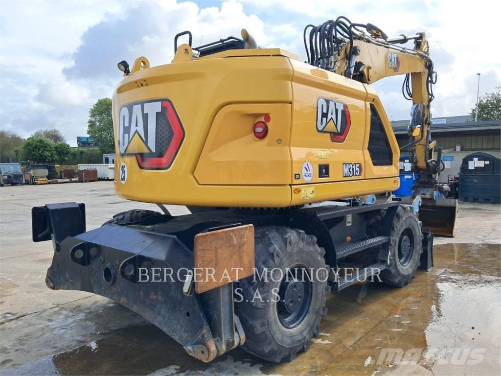 CAT M315 Ratiniai ekskavatoriai