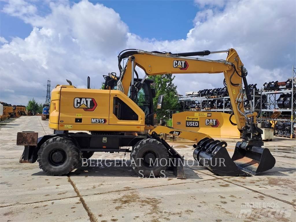 CAT M315 Ratiniai ekskavatoriai