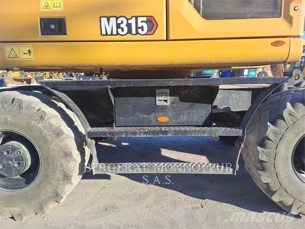CAT M315 Ratiniai ekskavatoriai