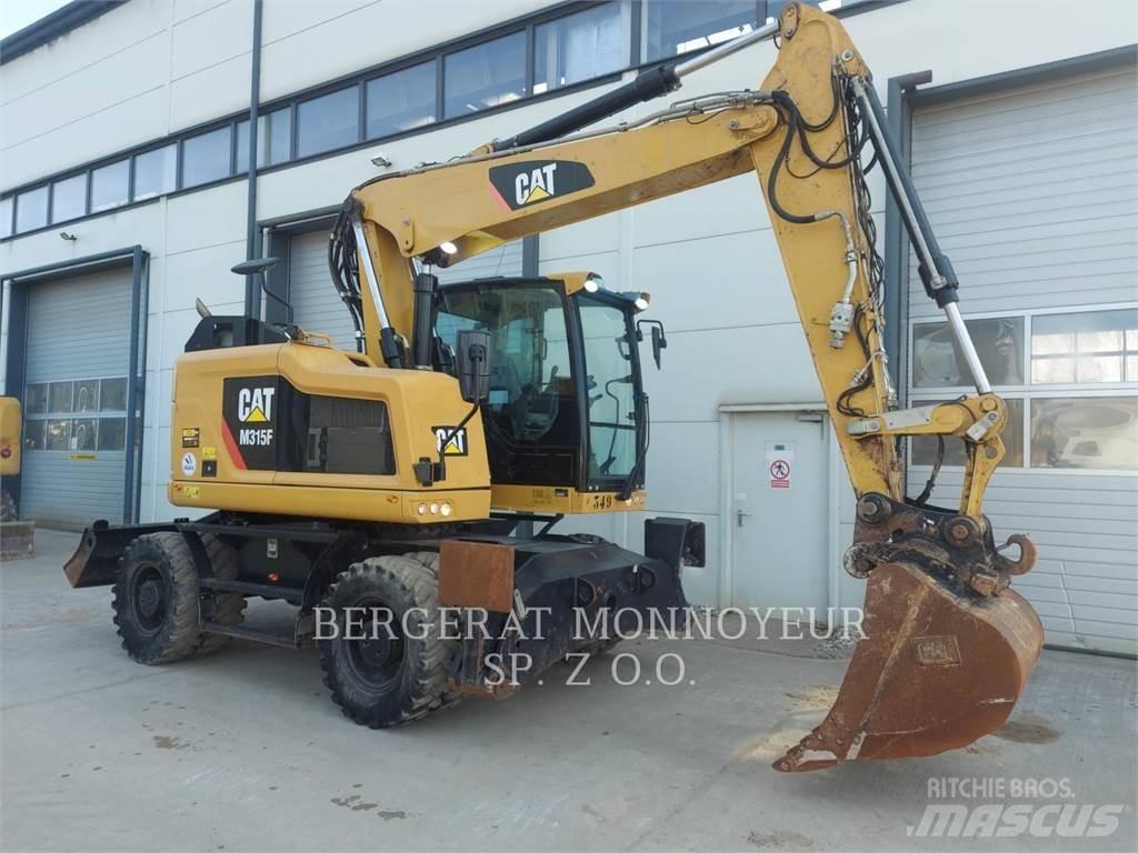 CAT M315F Ratiniai ekskavatoriai