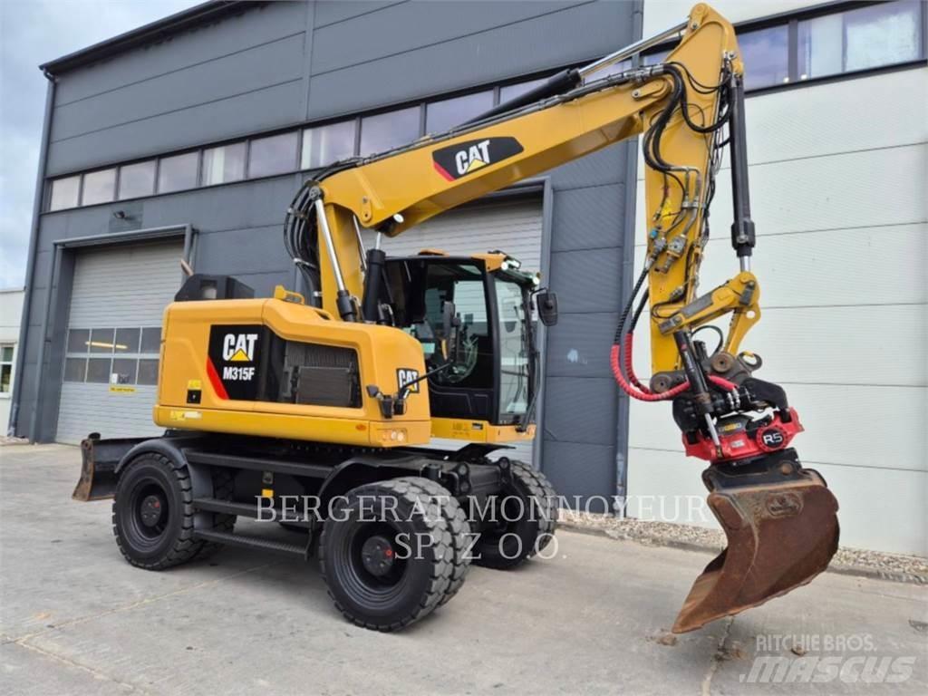CAT M315F Ratiniai ekskavatoriai