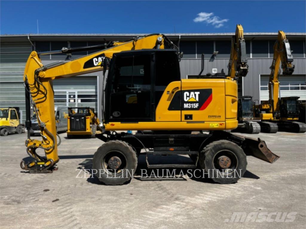 CAT M315F Ratiniai ekskavatoriai