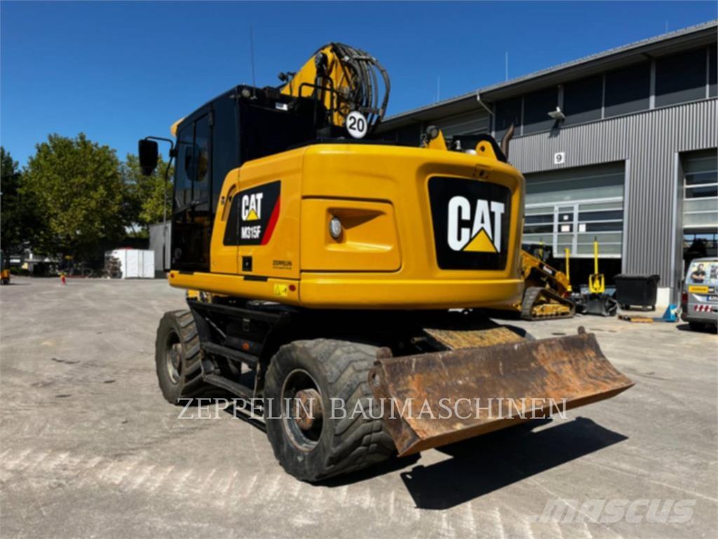 CAT M315F Ratiniai ekskavatoriai
