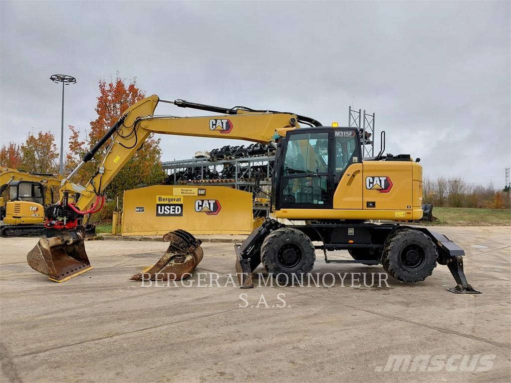 CAT M315F IVC Ratiniai ekskavatoriai