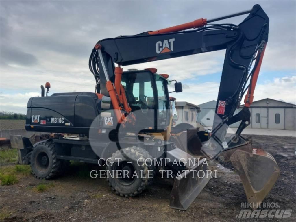 CAT M316C Ratiniai ekskavatoriai