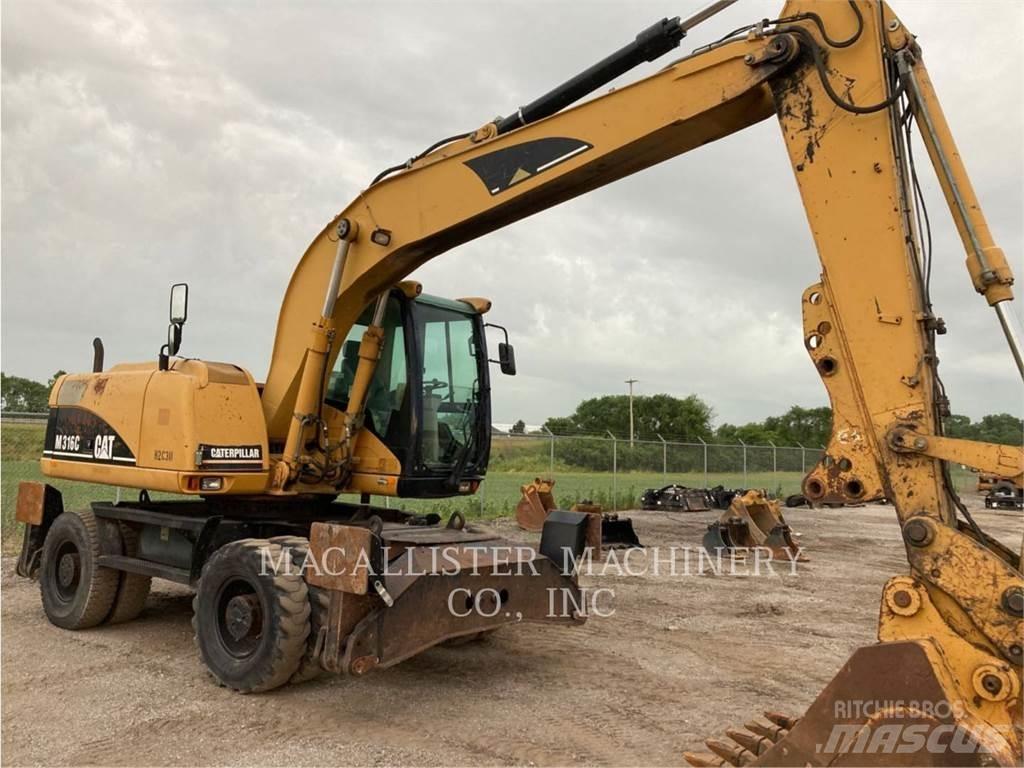 CAT M316C Ratiniai ekskavatoriai