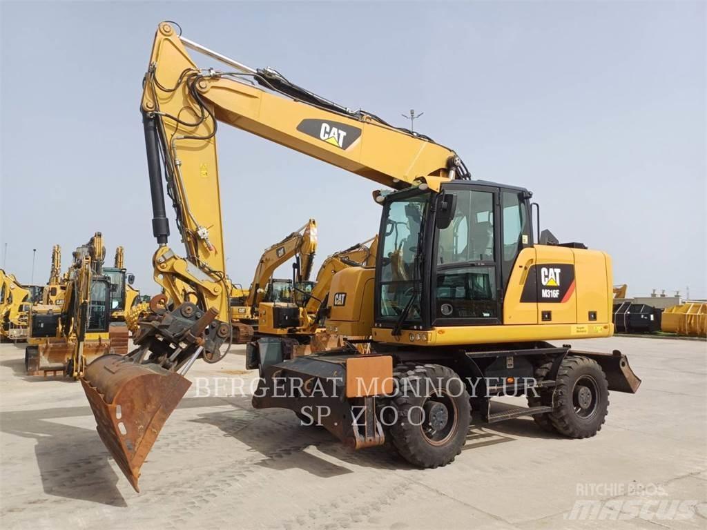 CAT M316F Ratiniai ekskavatoriai