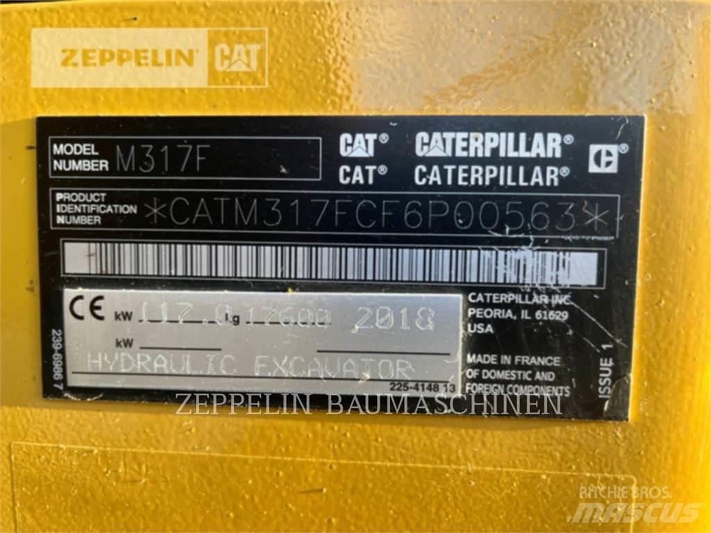 CAT M317F Ratiniai ekskavatoriai