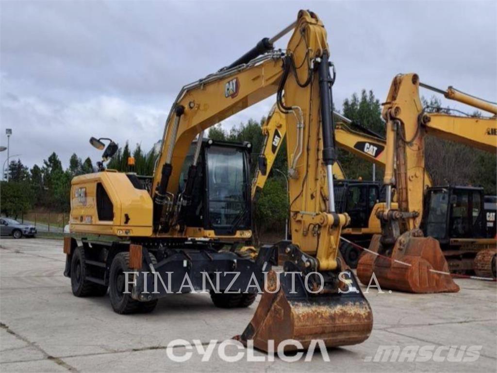 CAT M318 Ratiniai ekskavatoriai