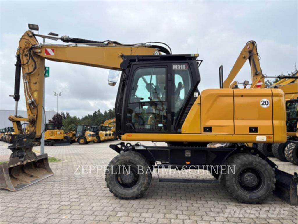 CAT M318-07A Ratiniai ekskavatoriai