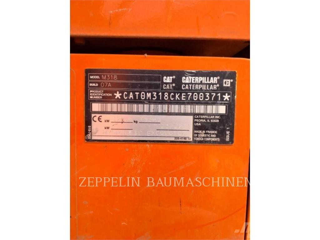CAT M318-07A Ratiniai ekskavatoriai
