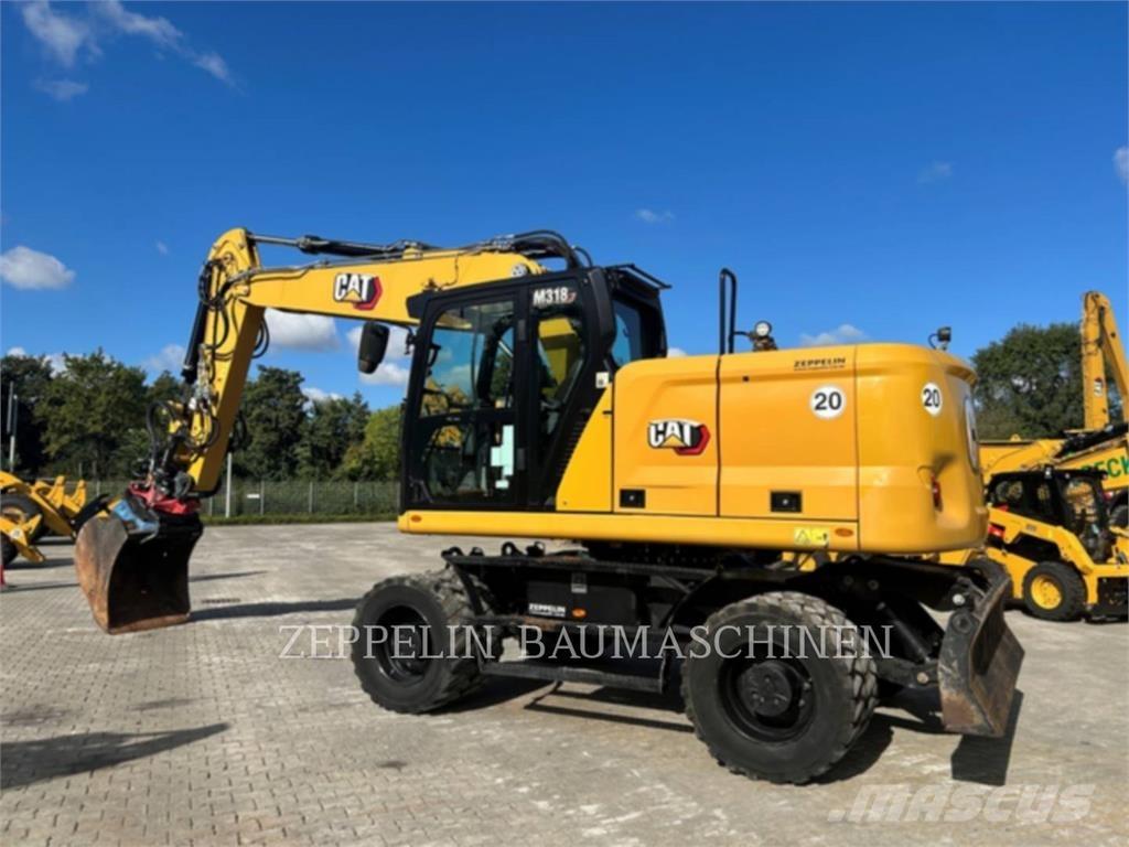 CAT M318-07A Ratiniai ekskavatoriai