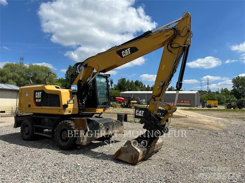 CAT M318F Ratiniai ekskavatoriai