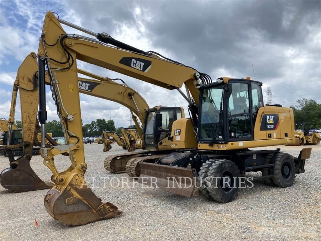CAT M318F Vikšriniai ekskavatoriai