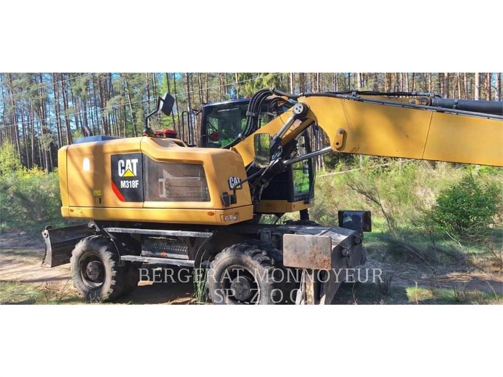CAT M318F Ratiniai ekskavatoriai