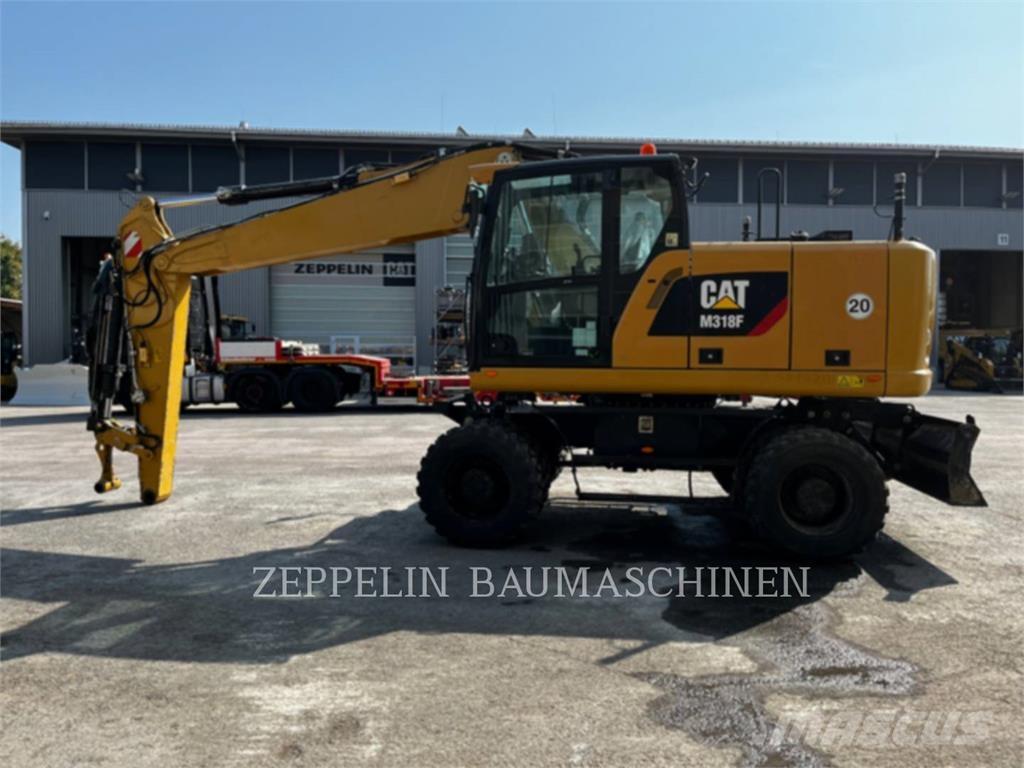 CAT M318F Ratiniai ekskavatoriai