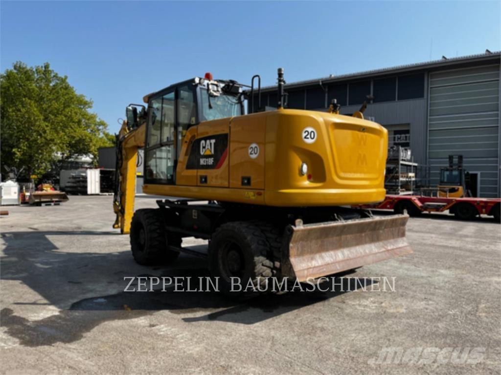 CAT M318F Ratiniai ekskavatoriai