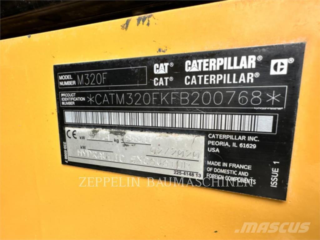 CAT M320F Ratiniai ekskavatoriai