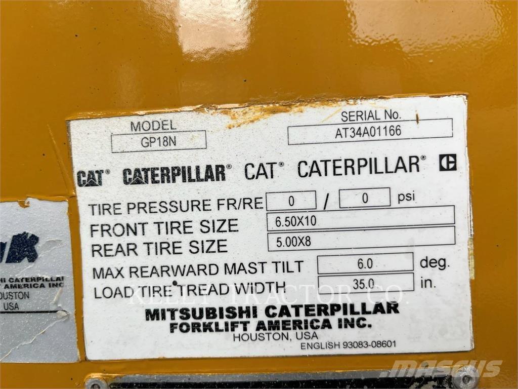 CAT MCFGP18N5 LPG (dujiniai) krautuvai