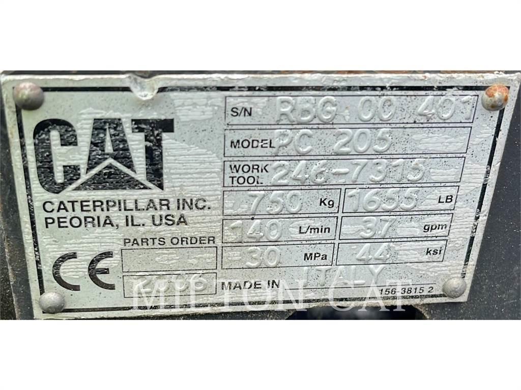 CAT PC205 COLD PLANER Drožimo staklės