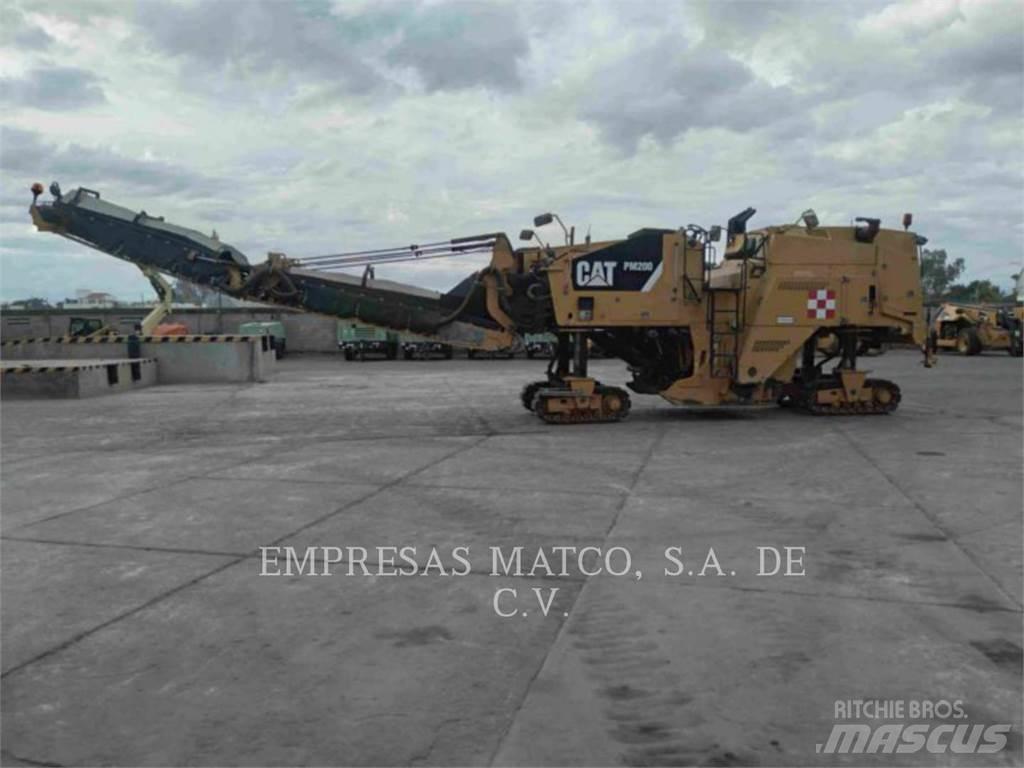 CAT PM-200 Asfalto šalto frezavimo technika