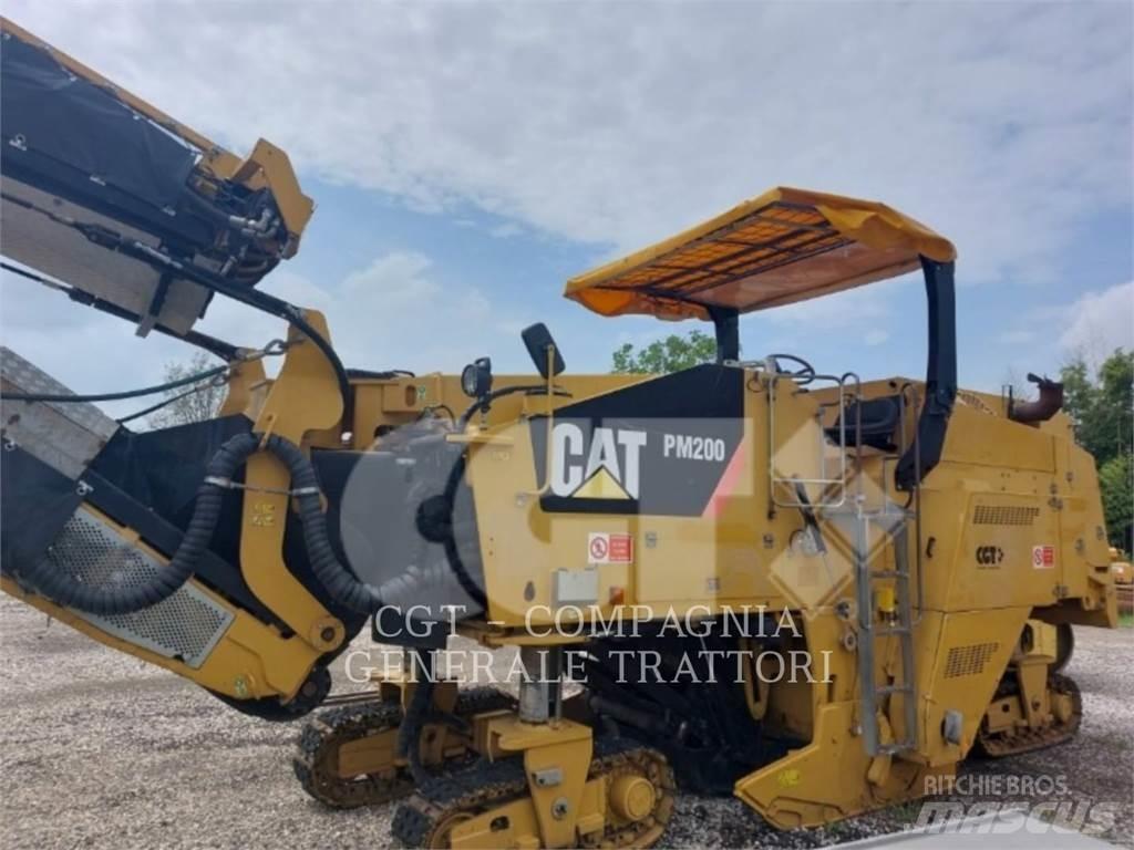 CAT PM200 Asfalto šalto frezavimo technika