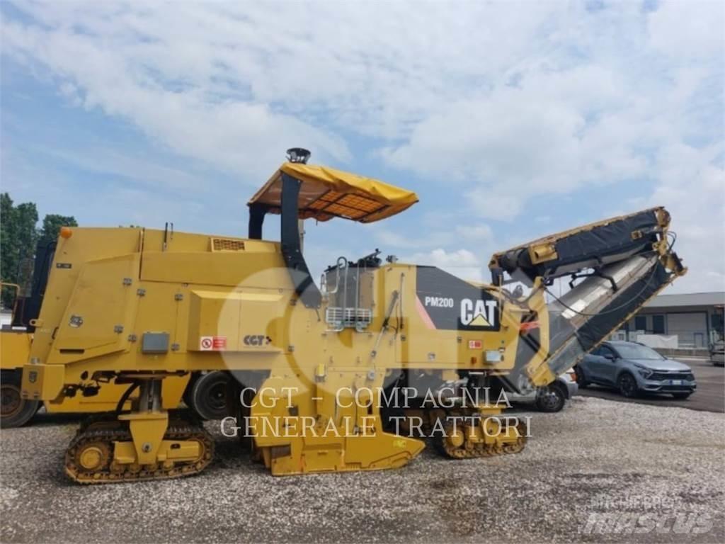 CAT PM200 Asfalto šalto frezavimo technika